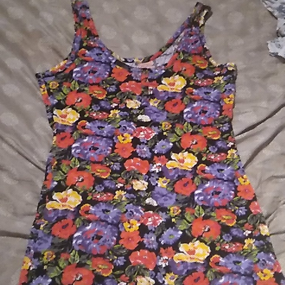 Floral tank top
